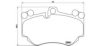 BREMBO 07.B314.19 High Performance Brake Pad Set